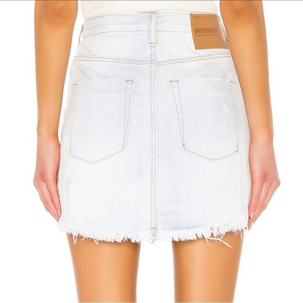 One Teaspoon 2020 Mini High Waist Skirt in Brando Style 21647 Size 28 NWT‎ - Picture 3 of 12